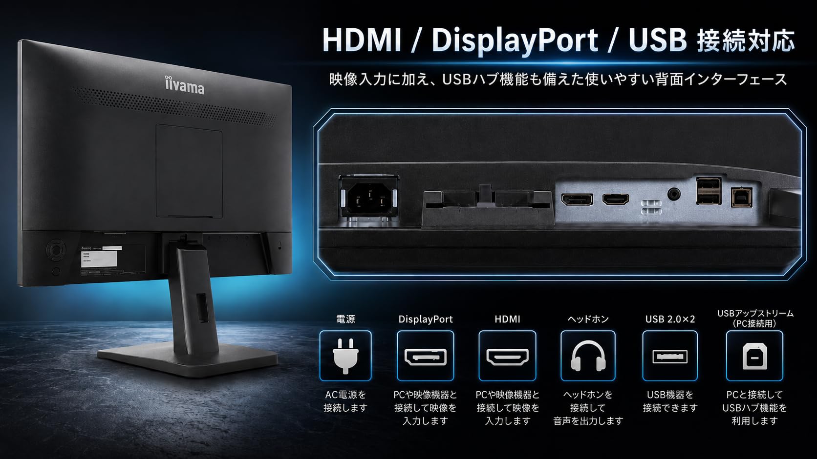 Amazon.co.jp: 【整備済み品】iiyama ProLite X2283HSU-B1H 21.5インチ